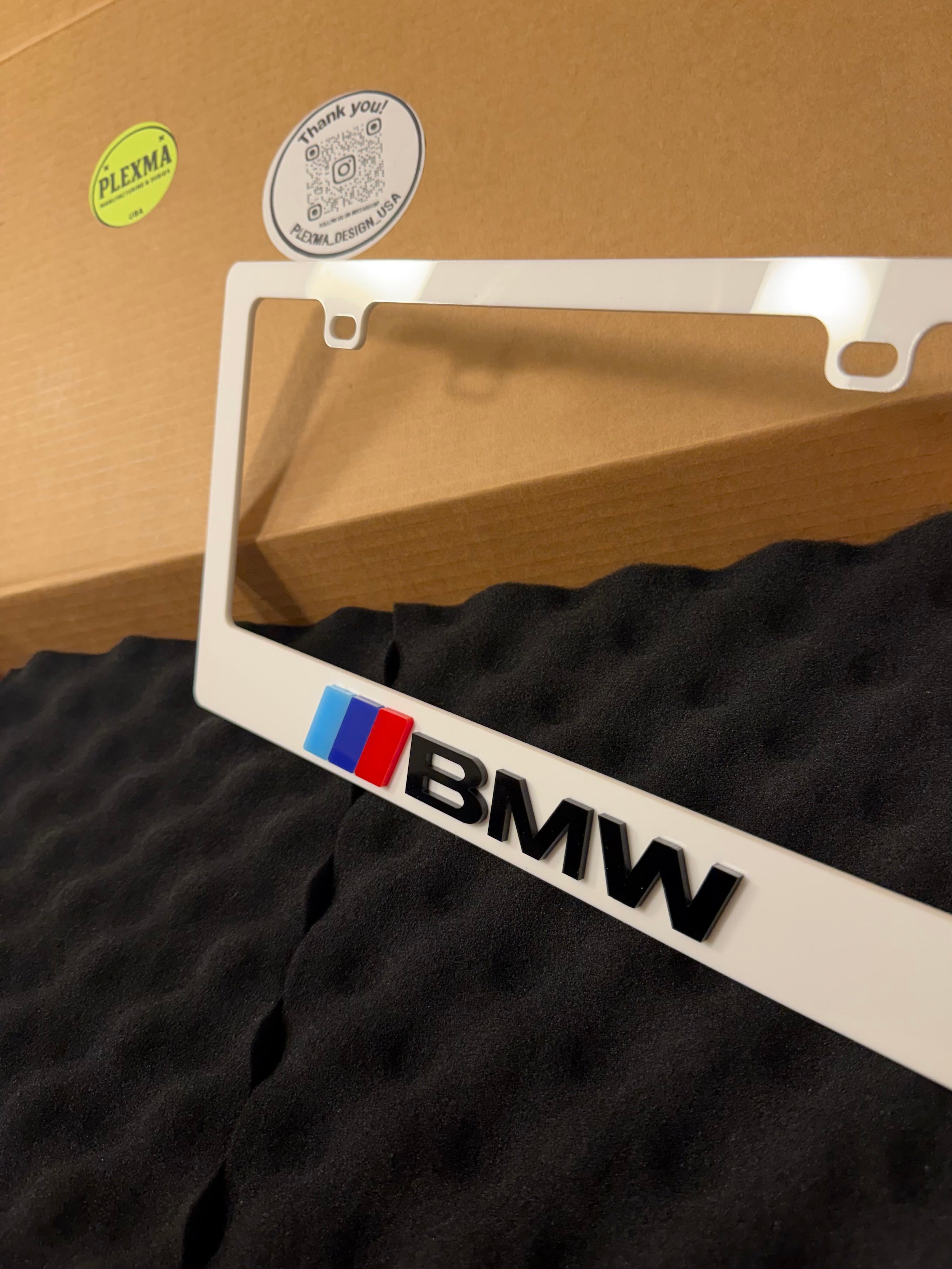 premium M style auto plate holder USA