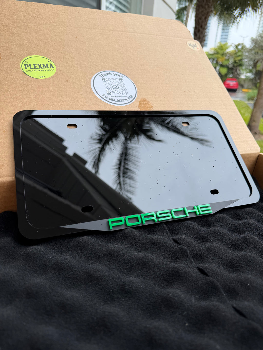 Custom 3D License Plate Frame – Personalized Acrylic | My Plate Frame