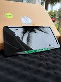 PORSCHE NEON GREEN Sport Style License Plate Frame – Glossy 3D Acrylic