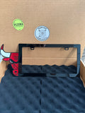 Chicago Bulls 3D license plate frame custom acrylic NBA car tag sports fan accessory
