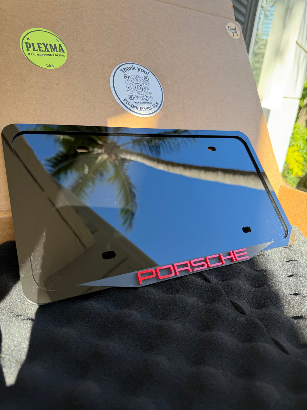 Custom 3D License Plate Frame – Personalized Acrylic | My Plate Frame