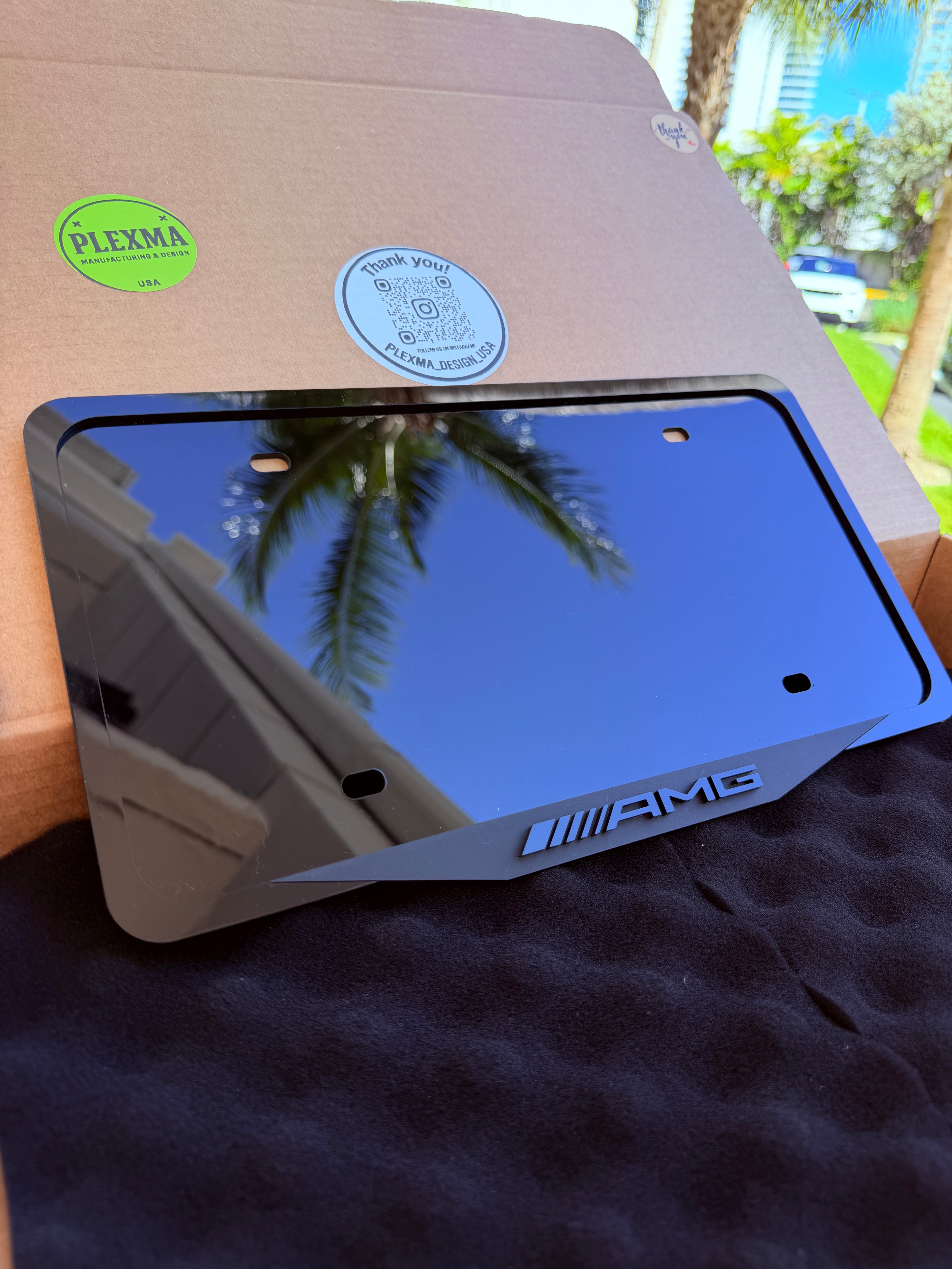 Custom 3D License Plate Frame – Personalized Acrylic | My Plate Frame