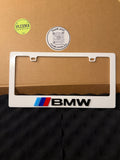 custom BMW inspired car tag frame