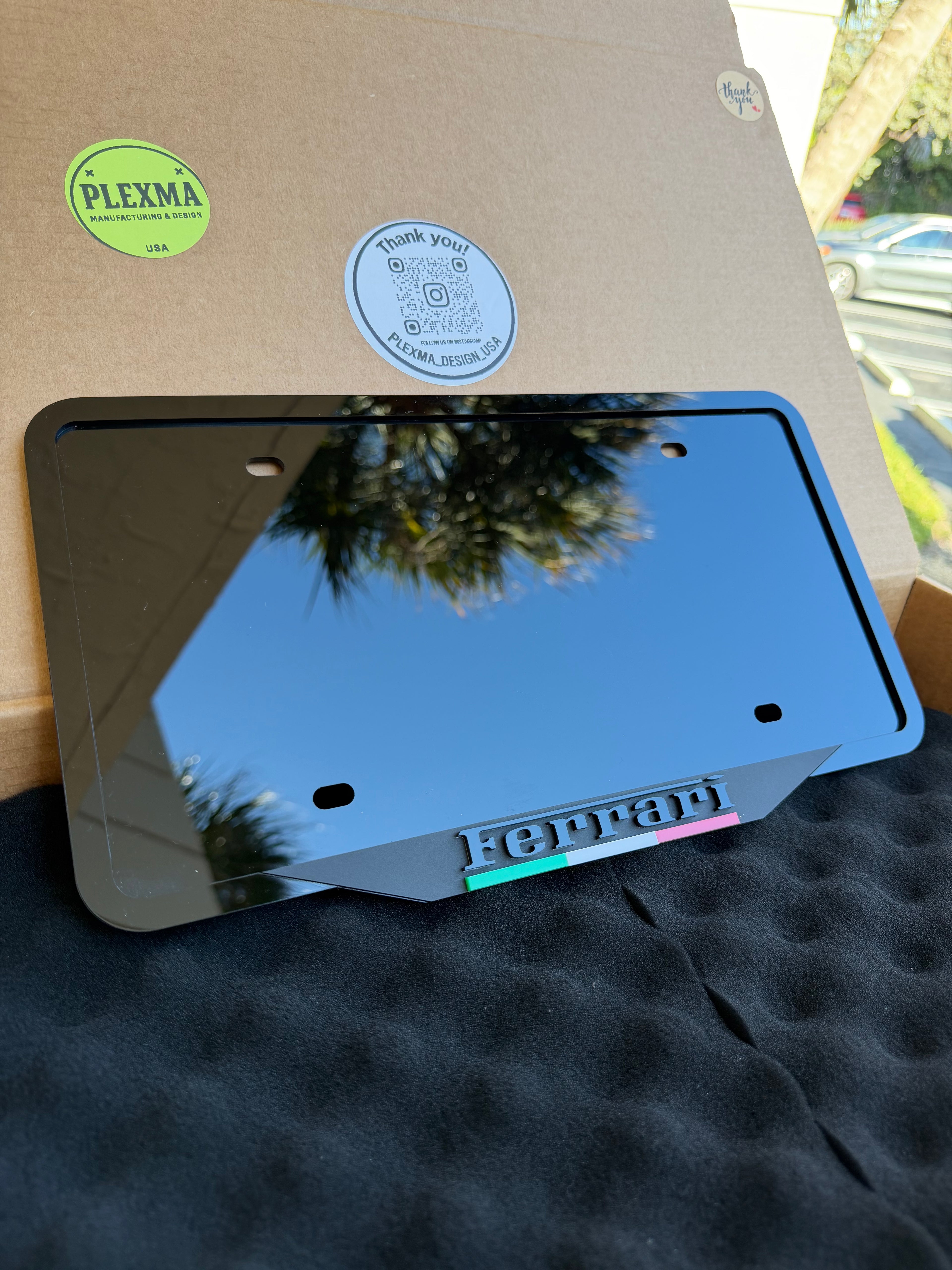 Custom 3D License Plate Frame – Personalized Acrylic | My Plate Frame