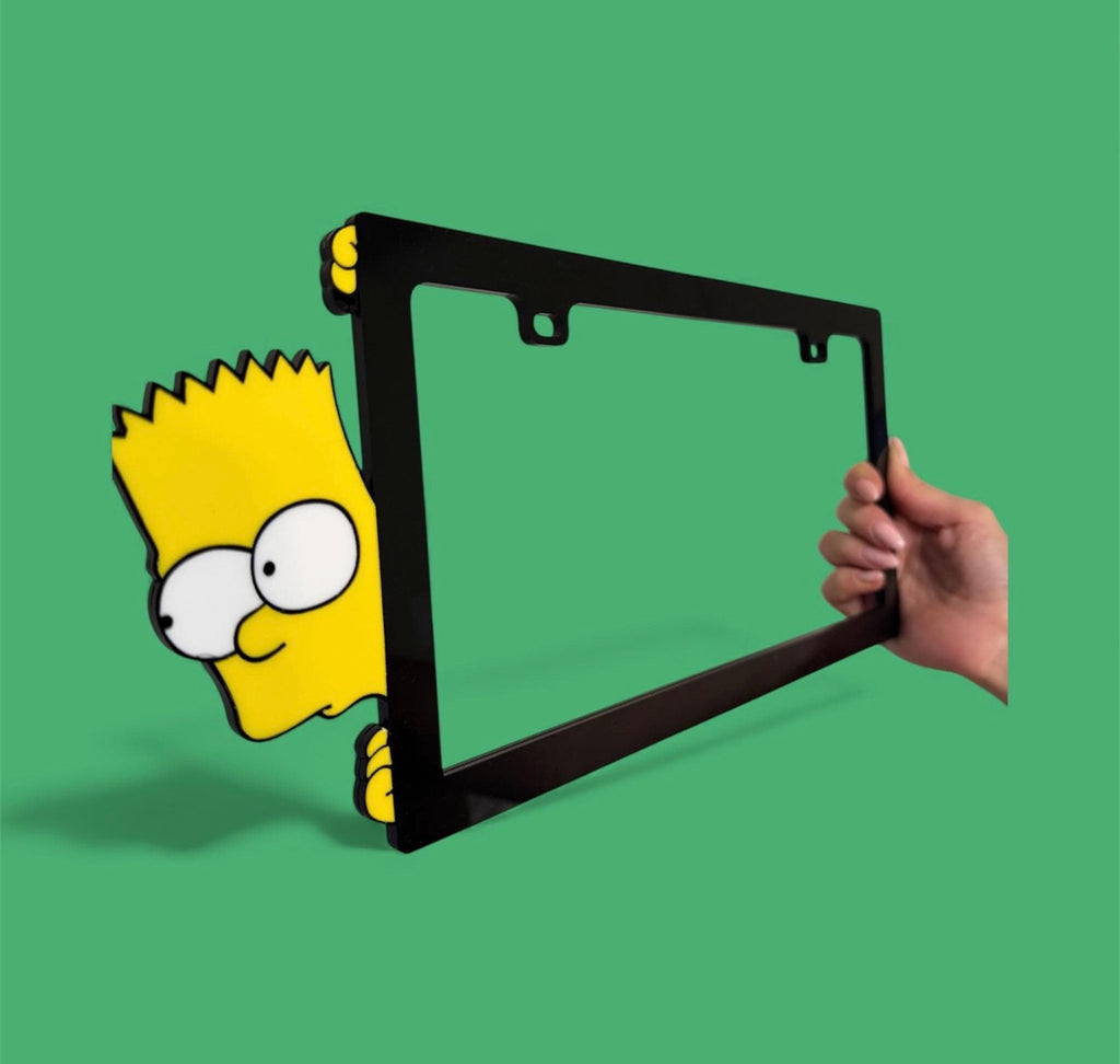 Custom License Plate Frame-    Free Shipping