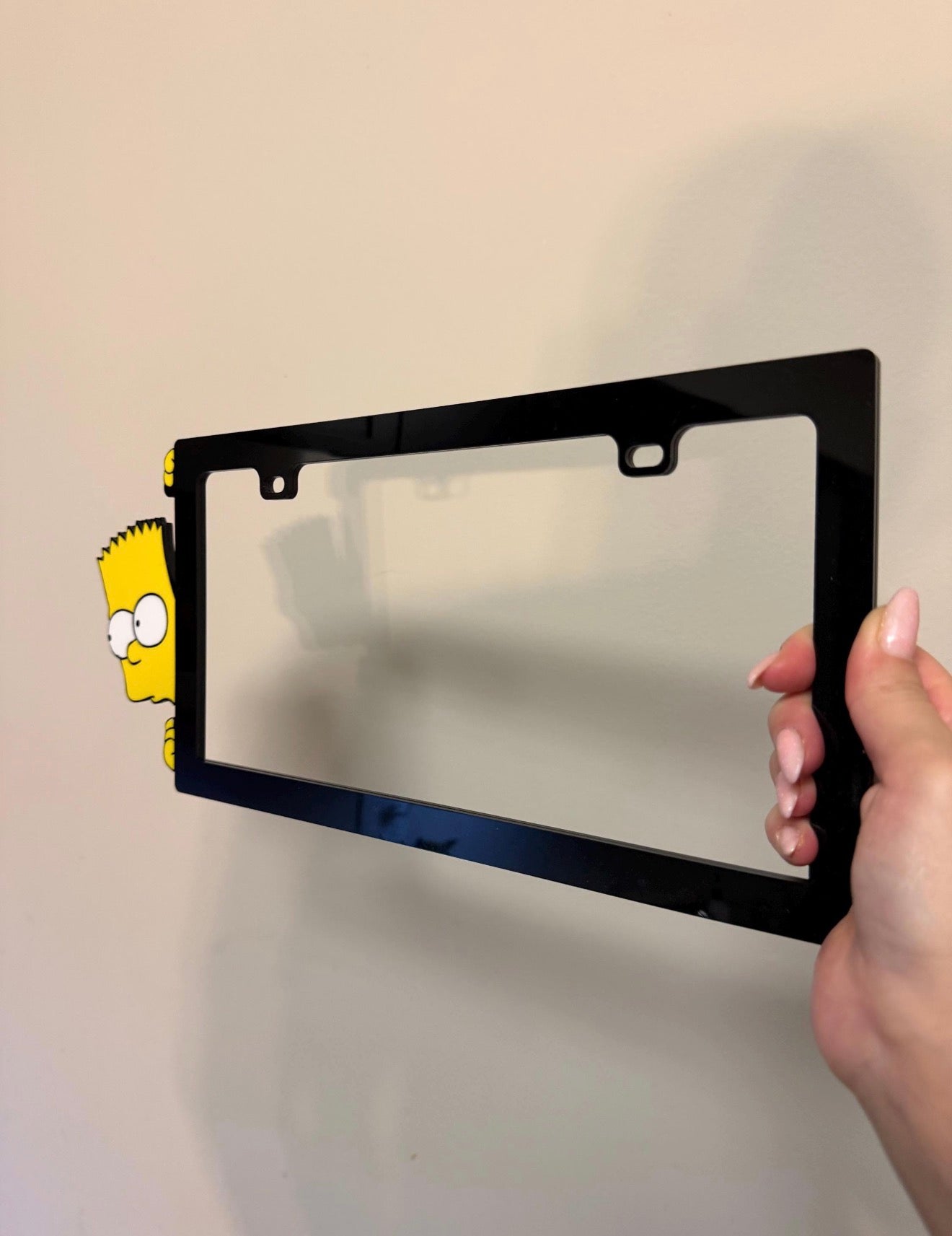 Custom License Plate Frame-    Free Shipping