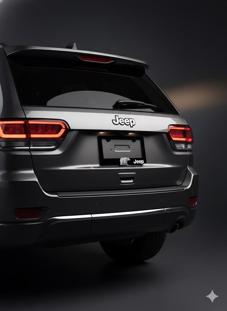 Custom Acrylic License Plate Frame – Plexma Design