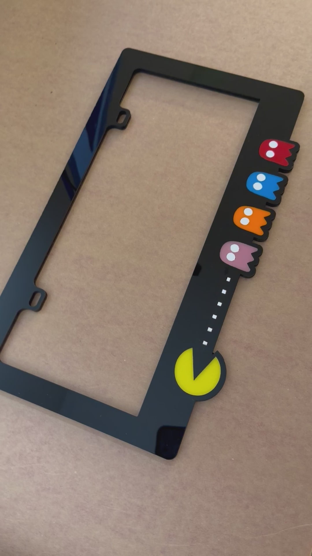 Custom Cool Car License Plate Frame – Personalized Acrylic Design